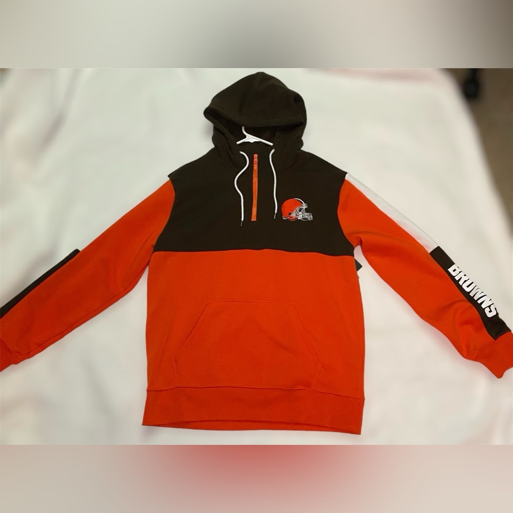 Cleveland Browns Hoodie Half Zip